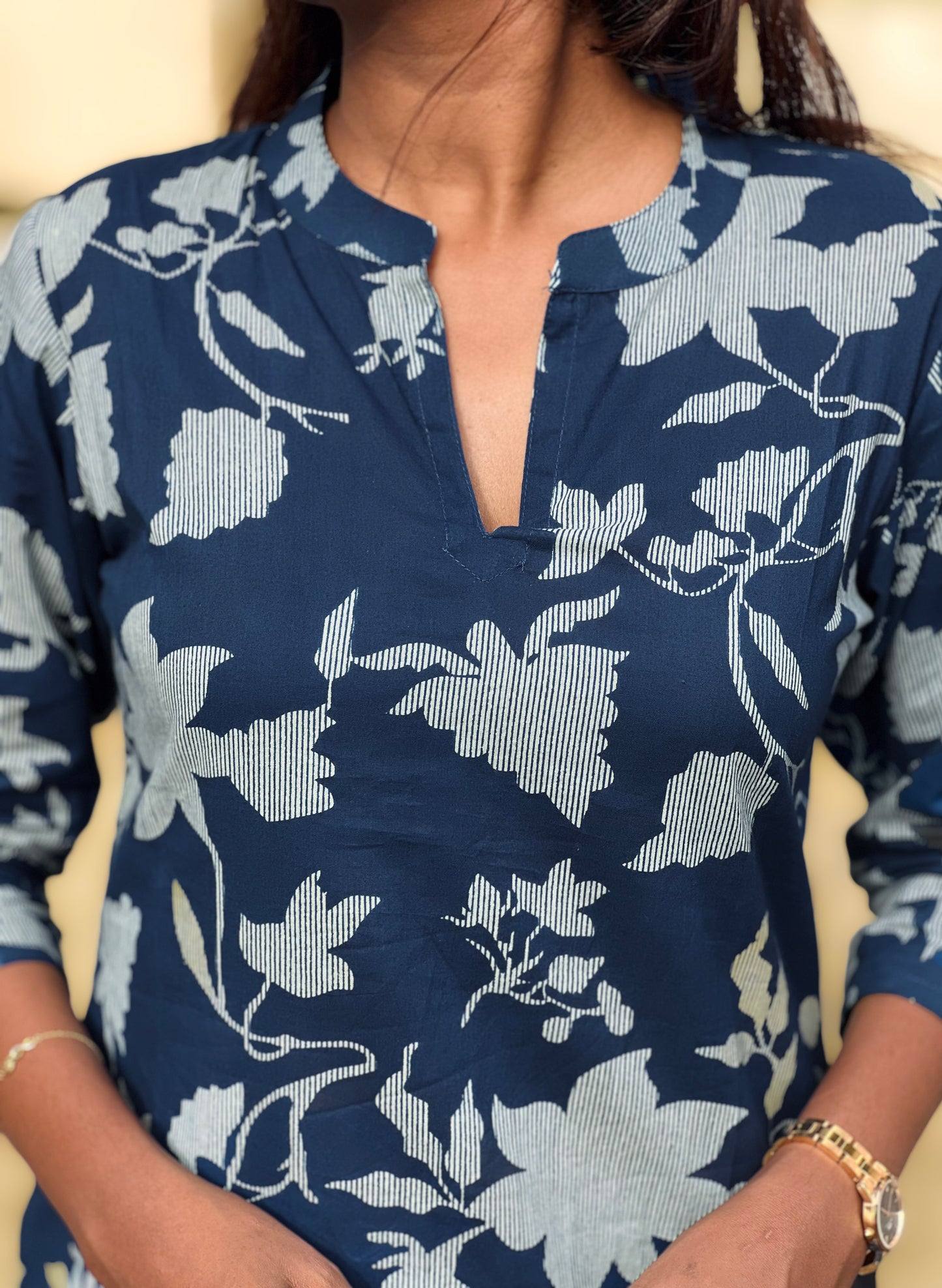 Neha collection - navy blue kurta