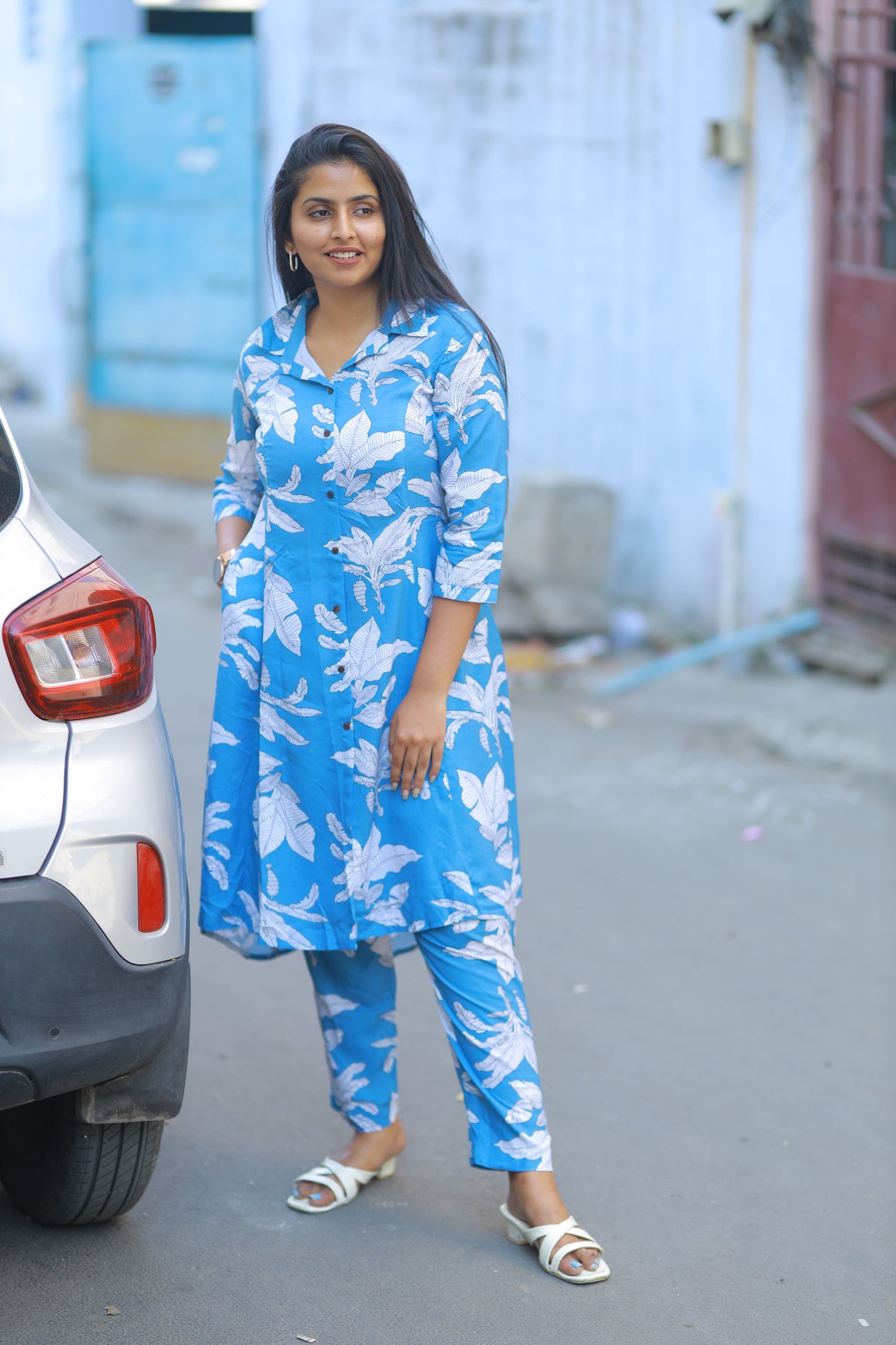 Bold & Bright Blue Co-ord set