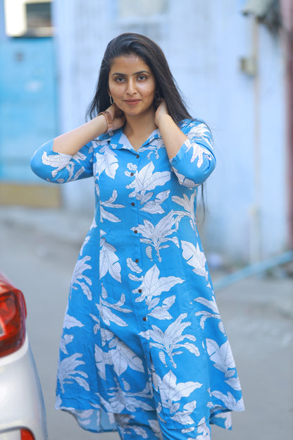 Bold & Bright Blue Co-ord set