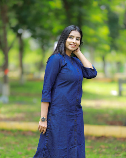 Elena - Denim kurta