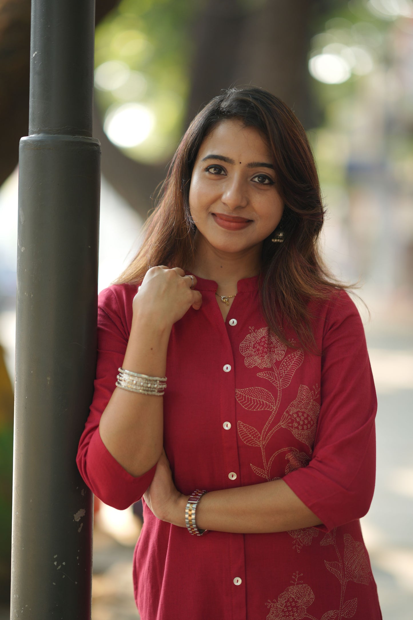 Dhanya - Red co-ords