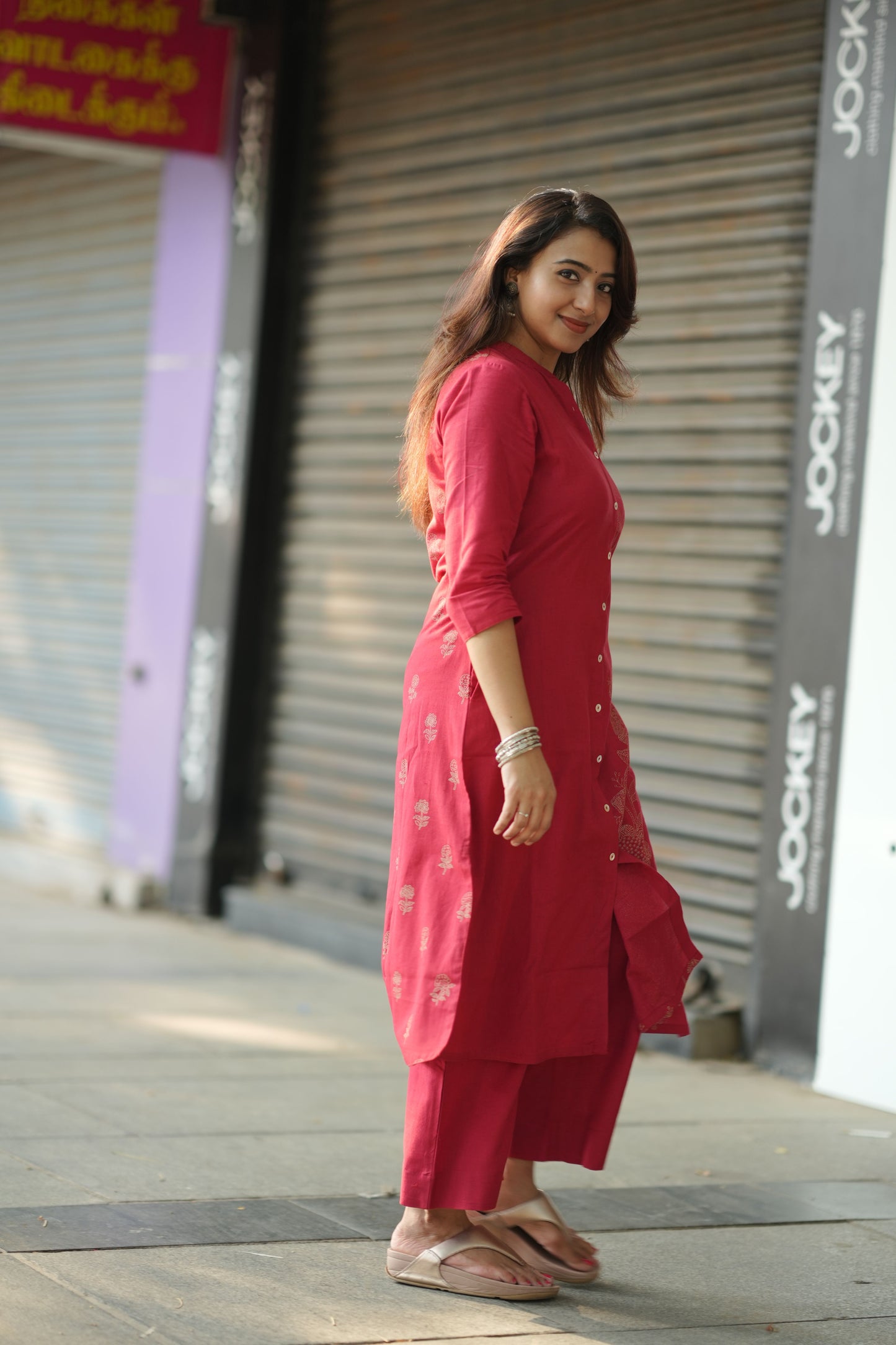 Dhanya - Red co-ords