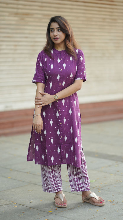 Hira - purple co-ords